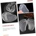 NOLITOY 6 Pairs Forefoot Slipper Pads - Silicone Toe Protectors & Shoe Inserts - Skin-Friendly Gel Pads for Comfort & Protection Ideal for Sandals - Buy Online on GoSupps.com
