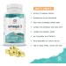 Omvits Vegan Omega 3 DHA Algae Oil Capsules 1000mg | 60 Softgels with Vitamin E | Sustainable Algal Alternative to Fish Oil | Vegetarian Essential Fatty Acids for Heart, Brain & Eyes - Buy Online on GoSupps.com