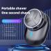 Portable Travel Shaver for Men - Compact Rechargeable Cordless Electric Shaver for Face & Beard - Ergonomic Design for Car & Home Use - Buy Online on GoSupps.com