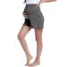 Amorbella Womens Maternity Yoga Shorts Pregnancy Shorts Lounge Wear Pants M Dark Gray