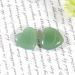 Soulful Healing Green Aventurine Crystal Heart Pocket Stones - 20mm (2pcs) for Reiki, Meditation, and Stress Relief - Buy Online on GoSupps.com
