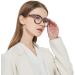 Oversized Reading Glasses for Women - 3 Pack Blue Light Blocking Spring Hinge Readers in Black Leopard & Grey - +0.75 Magnification - Buy Online on GoSupps.com