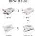 FLEXTAILGEAR Vacuum Storage Bags with Electric Air Pump - 6 Pack (S, M, L) - Space Saver Bags for Travel and Home - White - Buy Online on GoSupps.com
