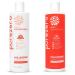 Purezero Volumizing Shampoo and Conditioner Set - For Fine Hair - Add Volume & Body - Zero Sulfates/Parabens/Dyes -100% Vegan & Cruelty Free - Great For Color Treated Hair