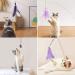 Jetczo Cat Wand Toy - Feather Replacements with Bells for Interactive Exercise - 6 Piece Set - Buy Online on GoSupps.com