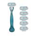 Gillette Venus Smooth Razors for Women - 1 Handle + 6 Sensitive Blade Refills - Buy Online on GoSupps.com