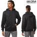 Men's 3-Pack Full Zip Up Hoodie Set: Lightweight Athletic Performance (Black/Red/Charcoal) - Buy Online on GoSupps.com