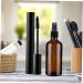 OFFSCH 40 Pieces Foaming Soap Cosmetic Bottle Nozzle Spray Bottle Caps Heads Fine Mist Small Spray Bottle Spray Can Shampoo 14.5X2.2X2.2CM Black/White - Buy Online on GoSupps.com