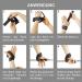 Pullup & DIP Tensile Aids - Padded Weight Lifting Loops & Wrist Straps for Strength Training | Black (1 Pair) - Optimize Bodybuilding & Cross Lifting - Buy Online on GoSupps.com