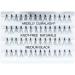 Ardell Duralash Naturals Flares Medium Black 336 Count (6 Pack) - Buy Online on GoSupps.com