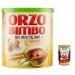 Italian Gourmet E.R. Orzo Bimbo 100% Italian Soluble Barley Bean Coffee 120g + Gourmet Italian Polpa 400g (Pack of 6)