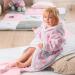 Sterntaler Baby Girls Bathrobe Emmi Girl - Pink Size 86/92 (Pack of 1) - International Shipping Available - Buy Online on GoSupps.com