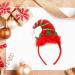 Christmas Reindeer Antlers Headband Christmas Hats Hair Hoop Cute Makeup Hair Bands Headpiece Xmas Party Costume Hair Accessoriess Red 15*26cm - Buy Online on GoSupps.com