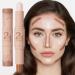 2 Colors Professional Makeup Wonder Stick Face Shaping and Contouring Stick Cream Contour Stick Color Correct for Dark Circles and Nose Contour (03 #) 03 1 count (Pack of 3) - Buy Online on GoSupps.com