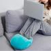 Buy Tita-Dong USB Foot Warmer - Plush Heating Cushion for Men & Women - Washable Electrical Ideal for Home & Office (Gray) - Buy Online on GoSupps.com