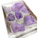 Natural Crystal Rough Specimen Purple Titanium Rainbow Aura Lemurian Quartz Cluster Crystal Specimen Gifts Home Decoration - Buy Online on GoSupps.com