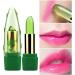 Natural Cosmetics Organic Aloe Vera Jelly Lipstick Magic Lip Gloss Natural Plant Lipstick Color According To Temperature - Buy Online on GoSupps.com