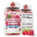 Magnesium L-Threonate Gummies 1000mg Sugar-Free, Vegan Magnesium Supplement for Kids & Adults, Wellness Support, Non-GMO, Raspberry Flavor, 60 Count