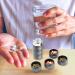 Aluminum Alloy Travel Medicine Organizer - Portable Waterproof Pill Box for Vitamins & Fish Oil | Large Capacity Weekly Organizer in Grey - Buy Online on GoSupps.com