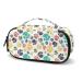 Psaytomey Diabetic Insulated Organizer for Diabetic Testing Kit Colorful Dog Paw Portable Insulin Storage Bag for Insulin Pens Glucose Meters Test Strips Medication