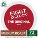 Eight O'Clock Coffee The Original K-Cup Pods, Medium Roast, 72 Count - Pack of 6 - Buy Online on GoSupps.com