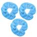 Topkids Accessories: Turquoise Scrunchie Scrunchie Elastic Hairband & Pferdeswanz Holder - 3 Pieces for Women - Buy Online on GoSupps.com