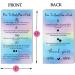 MAOSH Press-On Nail Application & Aftercare Instructions Cards - 50 Pack | 2x3.5'' Business Card Size DIY Press-On Nail Kit - Buy Online on GoSupps.com