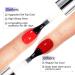 Gellen No Wipe Gel Top Coat - 18ml Tempered Scratch Resistant Clear Finish for DIY Manicure & Nail Salon | Long Lasting High Gloss Top Coat Gel - Buy Online on GoSupps.com