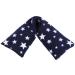 Microwavable Lavender Wheat Bags Printed Fleece Microwave Heat Pack for Back Neck Joints and Shoulder Pain Relief 44cmx13cm (Stars) Printed Fleece Stars