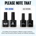 TOMICCA Gel Nail Glue Set - Super Strong Brush On Nail Glue & No Wipe Top Coat Kit for Acrylic Nails - UV/LED Lamp Cure Required - 2PCS 8ml Nail Glue & Top Coat - Buy Online on GoSupps.com