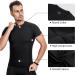 Niksa Men's Compression Shirts 3 Pack - Short Sleeve Athletic Tops for Workouts - X-Large, White - Buy Online on GoSupps.com