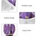 Purple Rose Dewdrop Hair Towel 2 Pack | Super Absorbent Quick Dry Hair Turbans for Women & Girls - Buy Online on GoSupps.com
