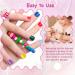 Zodiac Theme Kids Nail Polish Kit - 12 Color Toddler Set | Non Toxic Peel-Off | Safe Water Based | Low Odor | Girls Ages 5+ | Gift for Makeovers and Birthdays - Buy Online on GoSupps.com