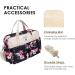 SONARIN Large Capacity Waterproof Baby Changing Bag with Shoulder Strap & Changing Mat - Watercolor Rose - Buy Online on GoSupps.com