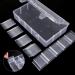 SGHUO 3 Pack Large Plastic Storage Box Organizer with 15 Grids and Dividers for Tackle Box, Beads, Washi Tape, Ribbons - Crafts & Art Supply Organization (10.9x6.5x2.2inch) - Buy Online on GoSupps.com