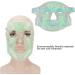 Gel Beads Cooling Face Relieve Fatigue Improve Skin Healthy Reusable Adjustable Cold Face Eye for Head for Arms for Back (Green) - Buy Online on GoSupps.com