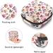 Beautiful Multicolored Animal Print Women's Menstrual Cup & Tampon Storage Bag - Portable Period Organizer for Teen Girls - Buy Online on GoSupps.com
