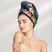 Buy Colorful Flowers Hair Towel Wrap - Quick-Drying Towel Turban for Effortless Hair Care - Buy Online on GoSupps.com