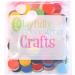 200pc 1 Inch Craft Felt Circles - Mixed Color Assortment by Playfully Ever After - Buy Online on GoSupps.com
