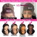 30 Inch Deep Wave HD Lace Front Wig - 150% Density - Natural Color - Glueless Human Hair for Black Women - Buy Online on GoSupps.com