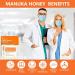 Manuka Honey Wound Dressing 4x4 - Medical Grade Burn Pads for Faster Healing (10 PCS) - Buy Online on GoSupps.com