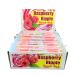 100 X Raspberry Ripple Rock Sticks Handmade Traditional Rainbow Classic Sweets Retro Seaside Gift Wholesale Confectionery