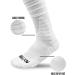 Nxtrnd XTD Scrunch Football Socks - Extra Long Padded Sport Socks for Men & Boys | White, Large - Buy Online on GoSupps.com