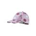 Sterntaler Baseball -Cap Flowers - Basecap Girl with UV 50+ - Test cap for babies with floral pressure made of flammary -jersey - baseball cap for babies with metal closure for size regulation 53 lilac