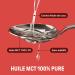 BRAINEFFECT Huile MCT 100% C8 - Qualit allemande - Huile C8 pure (sans C10) issue d'extrait de noix de coco de premi re qualit - 500 ml 500 ml (Lot de 1) - Buy Online on GoSupps.com