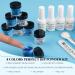 Buy Dip Powder Nail Set Starter - 8 Colors for French Nail Art | Dipping Powder System Liquid Set & Tools for DIY Manicure at Home - Buy Online on GoSupps.com