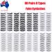 Frcolor 80 Pairs Natural Fake Eyelashes - Premium False Lashes for Women & Girls | 8 Stylish Natural Looks | Buy Online - Buy Online on GoSupps.com