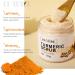 Turmeric Scrub for Face and Body Turmeric Body Scrub for Deep Exfoliation Improving Skin Dullness Acne Smoothing Skin 150g - Buy Online on GoSupps.com