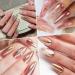6 Colors Gold Chrome Nail Powder - Metallic Effect Chrome Pigments for Stunning Nail Art - Ros gold & Champagne Gold Options Available - Buy Online on GoSupps.com