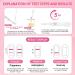 Pack of 5 Pregnancy Tests Quick 3-Minute Detection Individually Sealed Pink Reliable & Discreet Shipping Worldwide - Buy Online on GoSupps.com